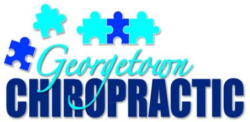 Georgetown Chiropractic logo — puzzle pieces with the name Georgetown Chiropractic